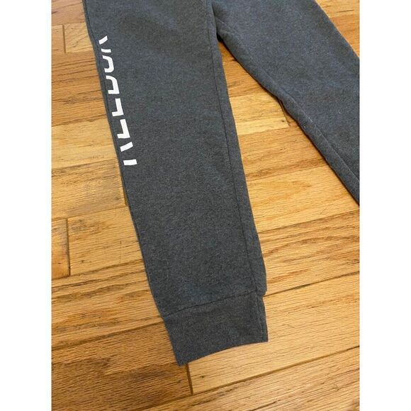Reebok Kids Jogger Sweatpants L(14-16) Gray Polyester Athletic tapered leg Pants - Picture 2 of 9